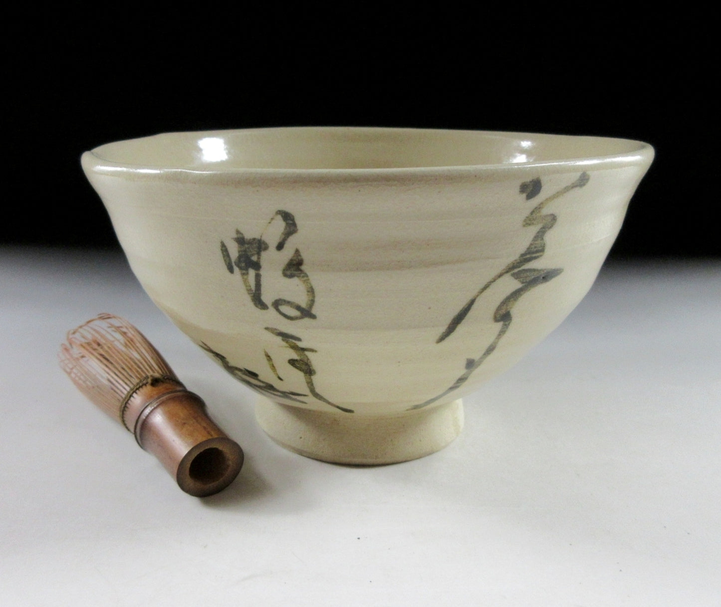 Hand-Painted Kyo-ware Chawan