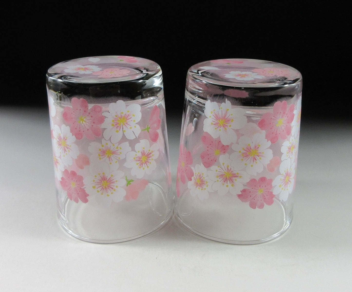 Pair of Sakura Drinking Glasses