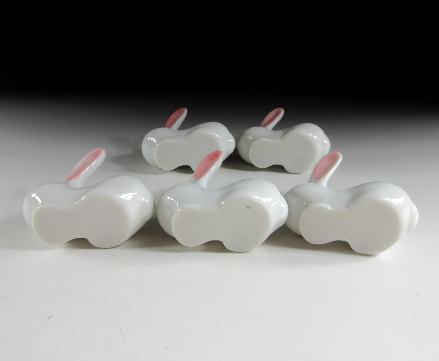 Set of Five Rabbit Chopstick Rests