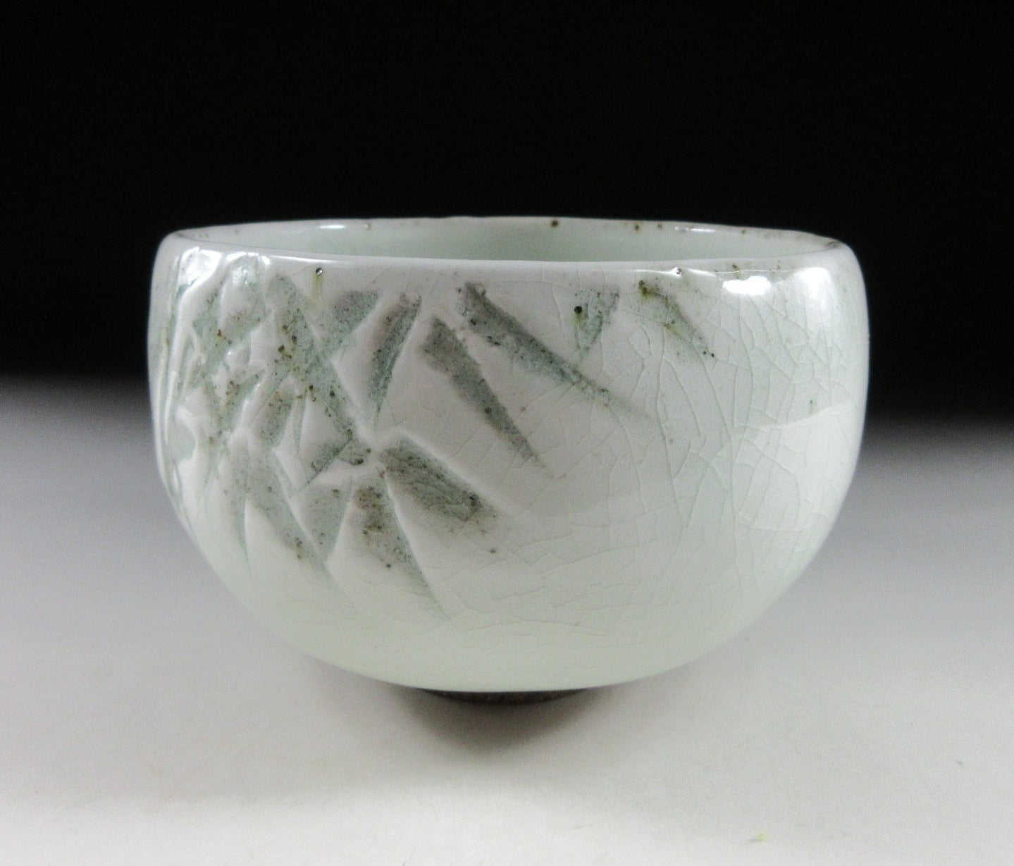 Mashiko-ware Chawan with Celadon Glaze