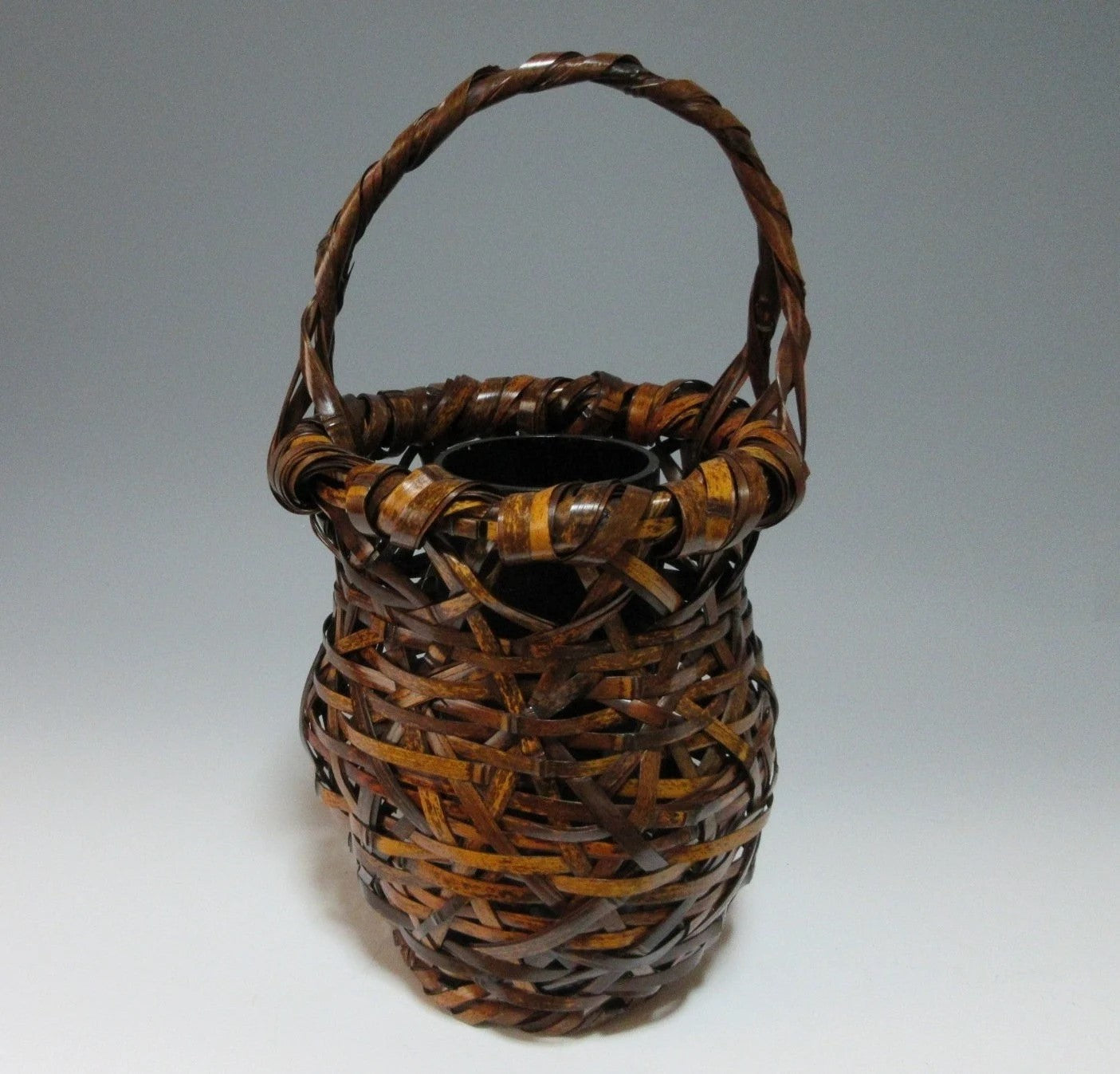 Bamboo Ikebana Basket
