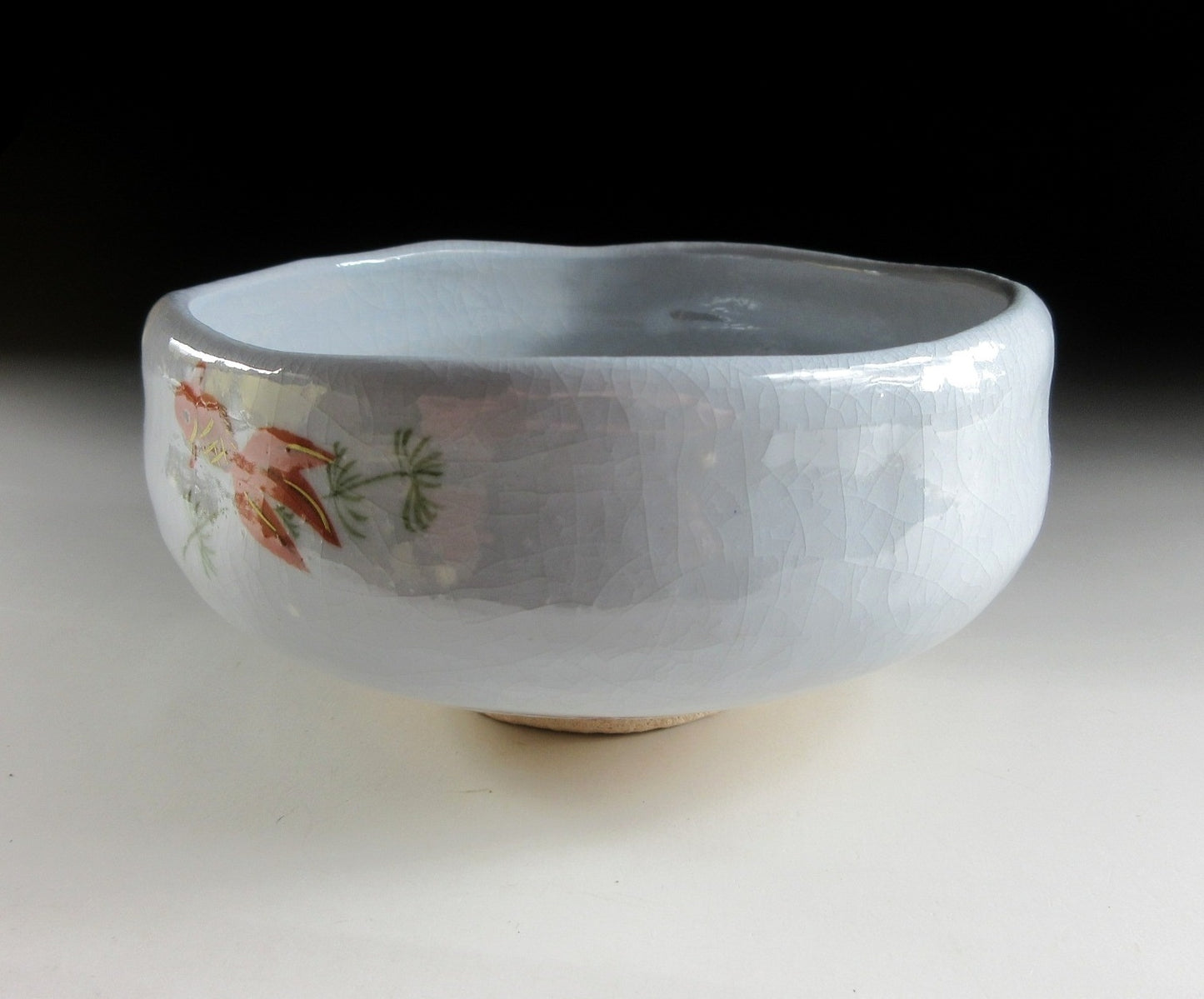 Ito Keiraku Kingyo Hira Chawan