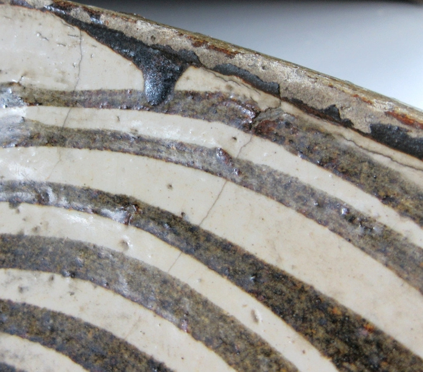 Large Edo Antique Umanome Plate