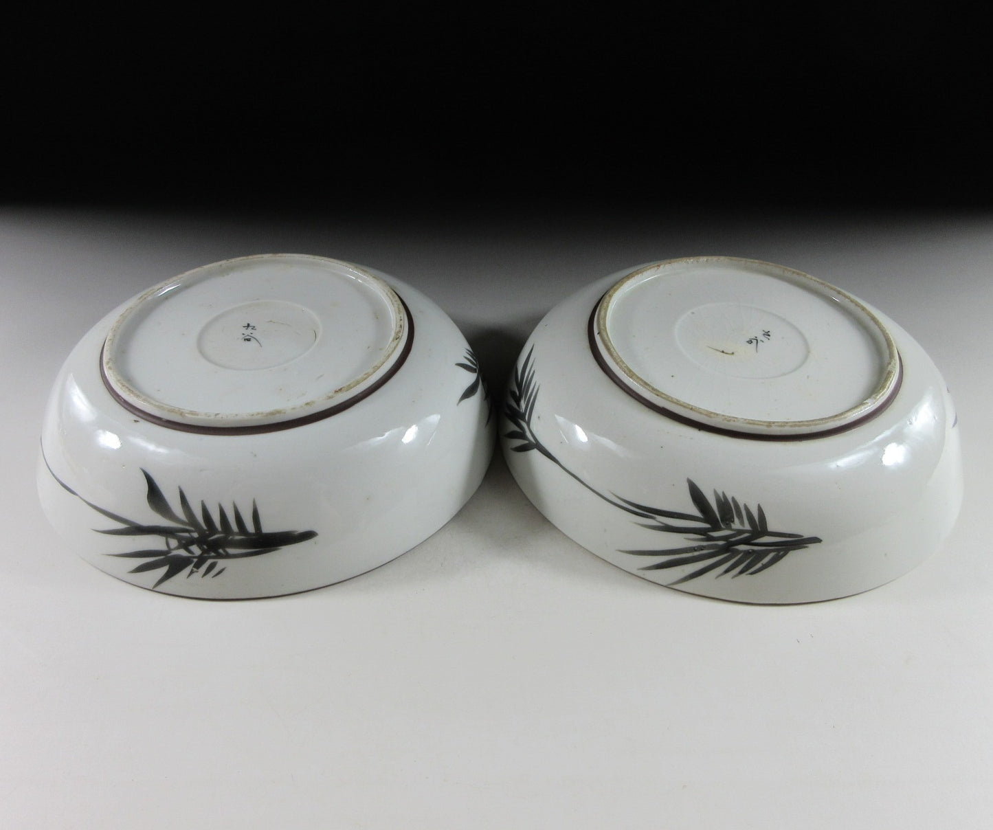 Pair of Antique Kutani-ware Bowls