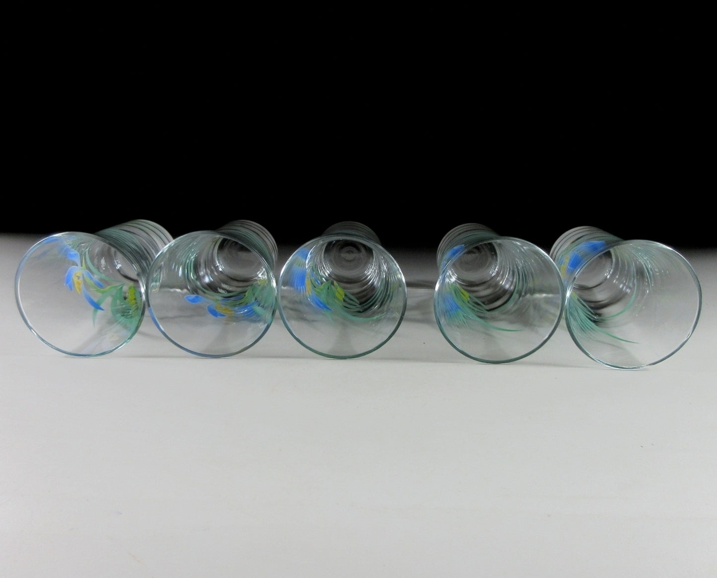 Five SMALL Koransha Glasses