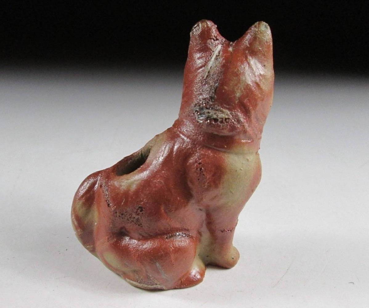 Bizen Year of the Dog Toothpick Holder