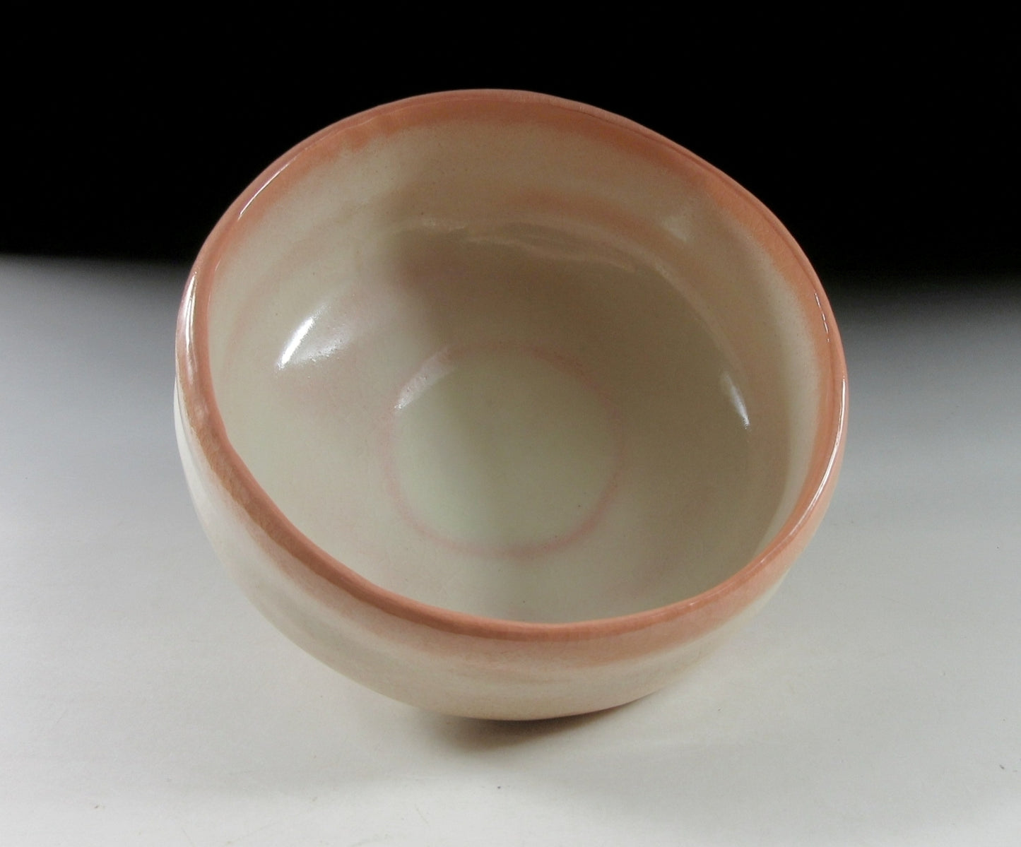 Awa-Beni Hira Raku Chawan