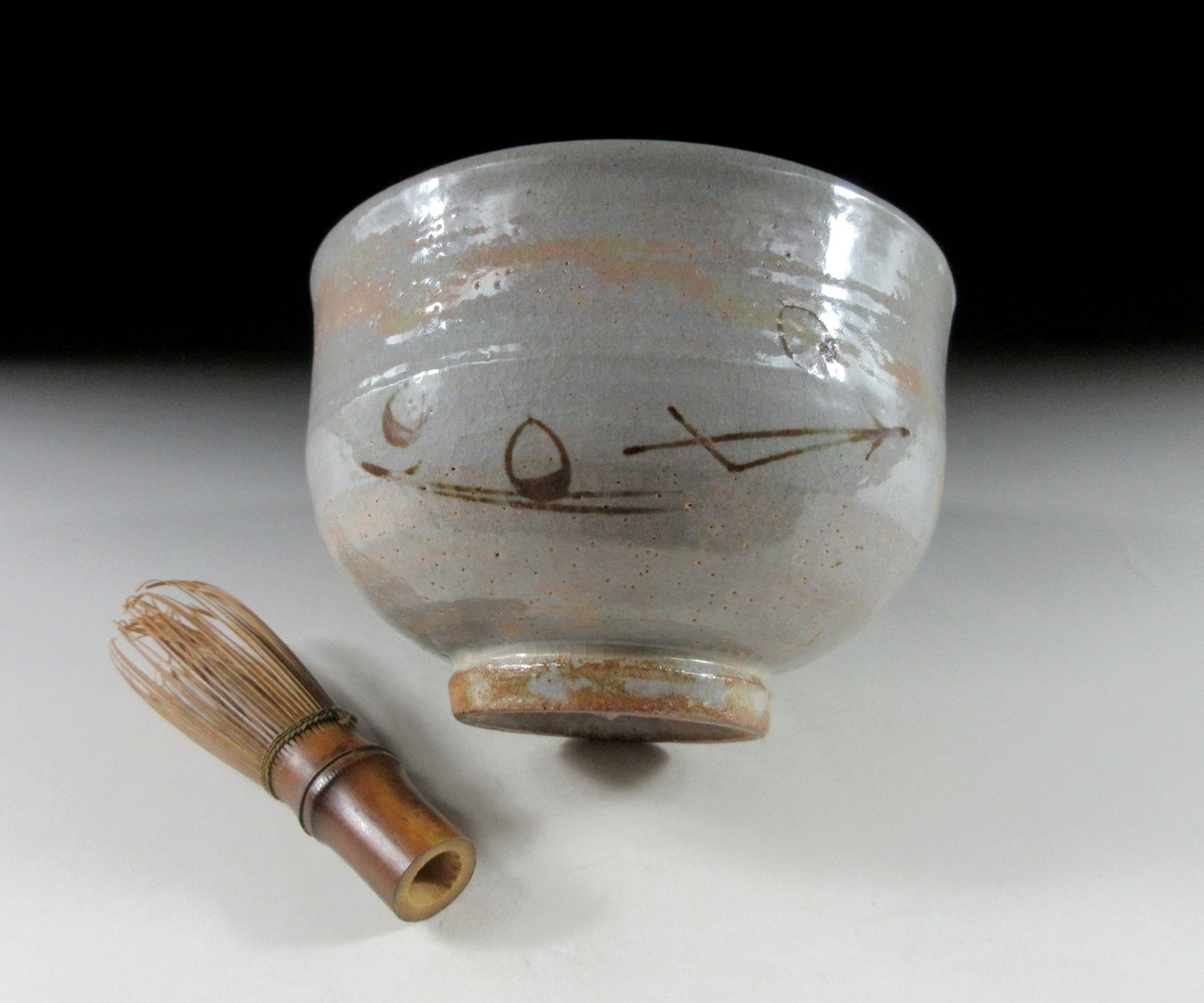 Aoi Gama Kishu-ware Chawan