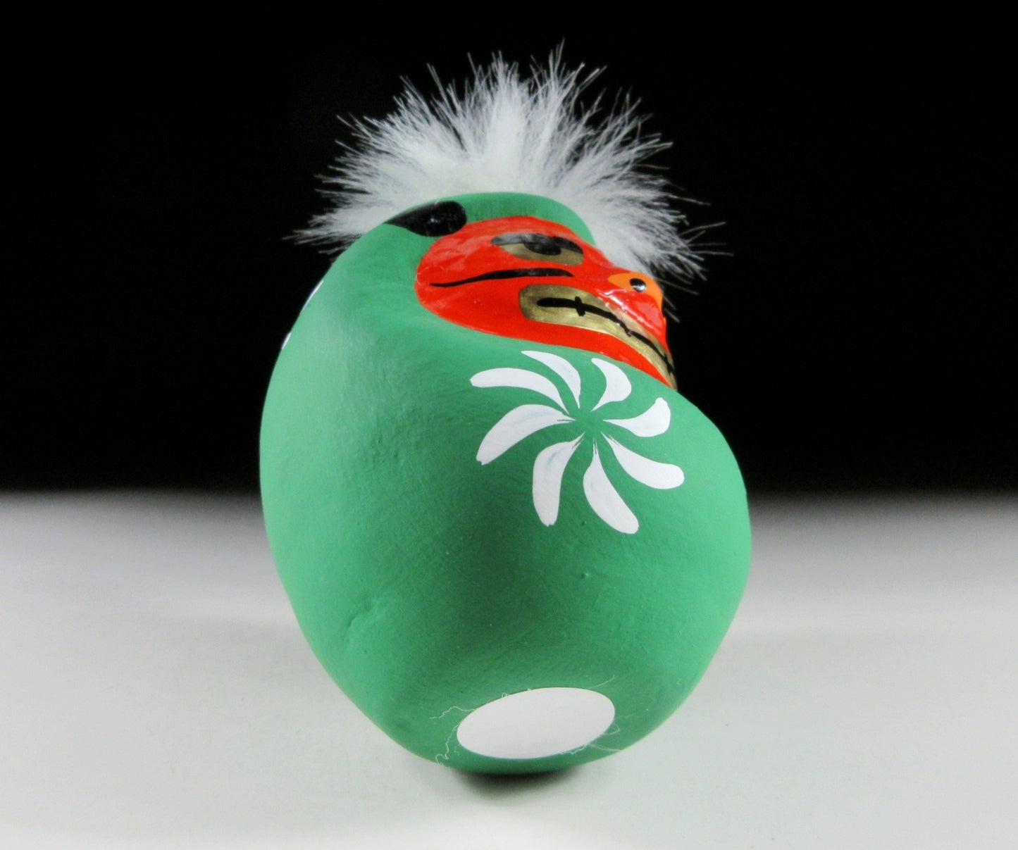 Papier-mâché Shishimai Daruma #3