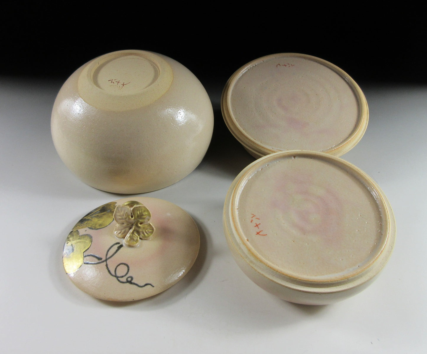 Kyo-ware Hyotan Jubako #2