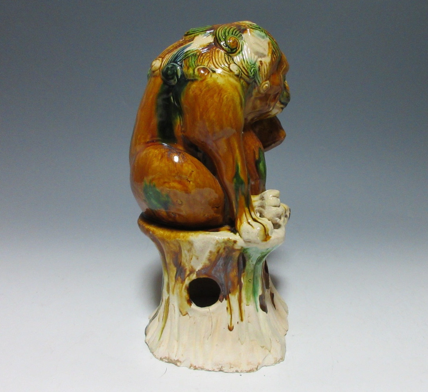 Chinese Tang Sancai Glaze Lion Ornament