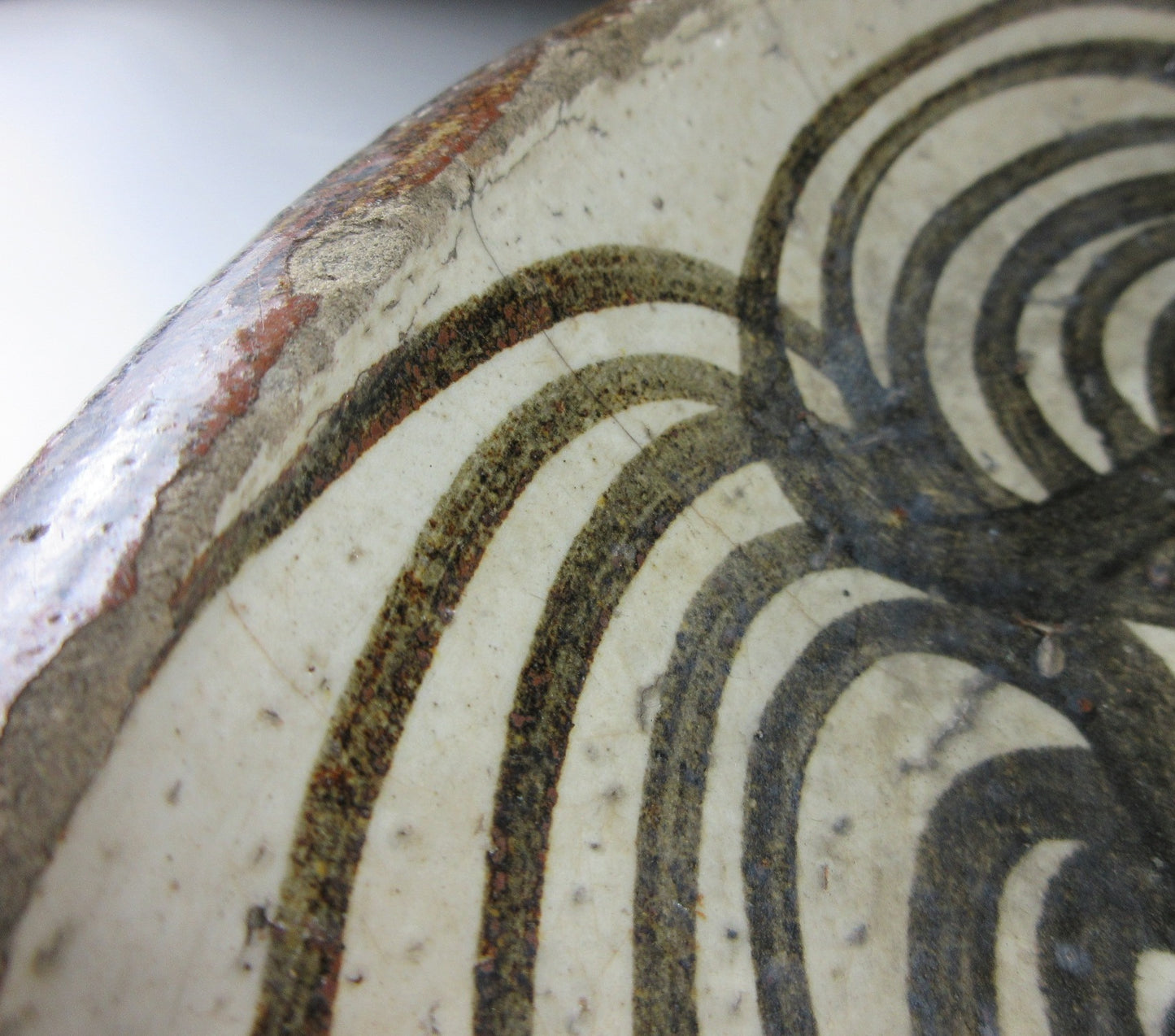 Large Edo Antique Umanome Plate