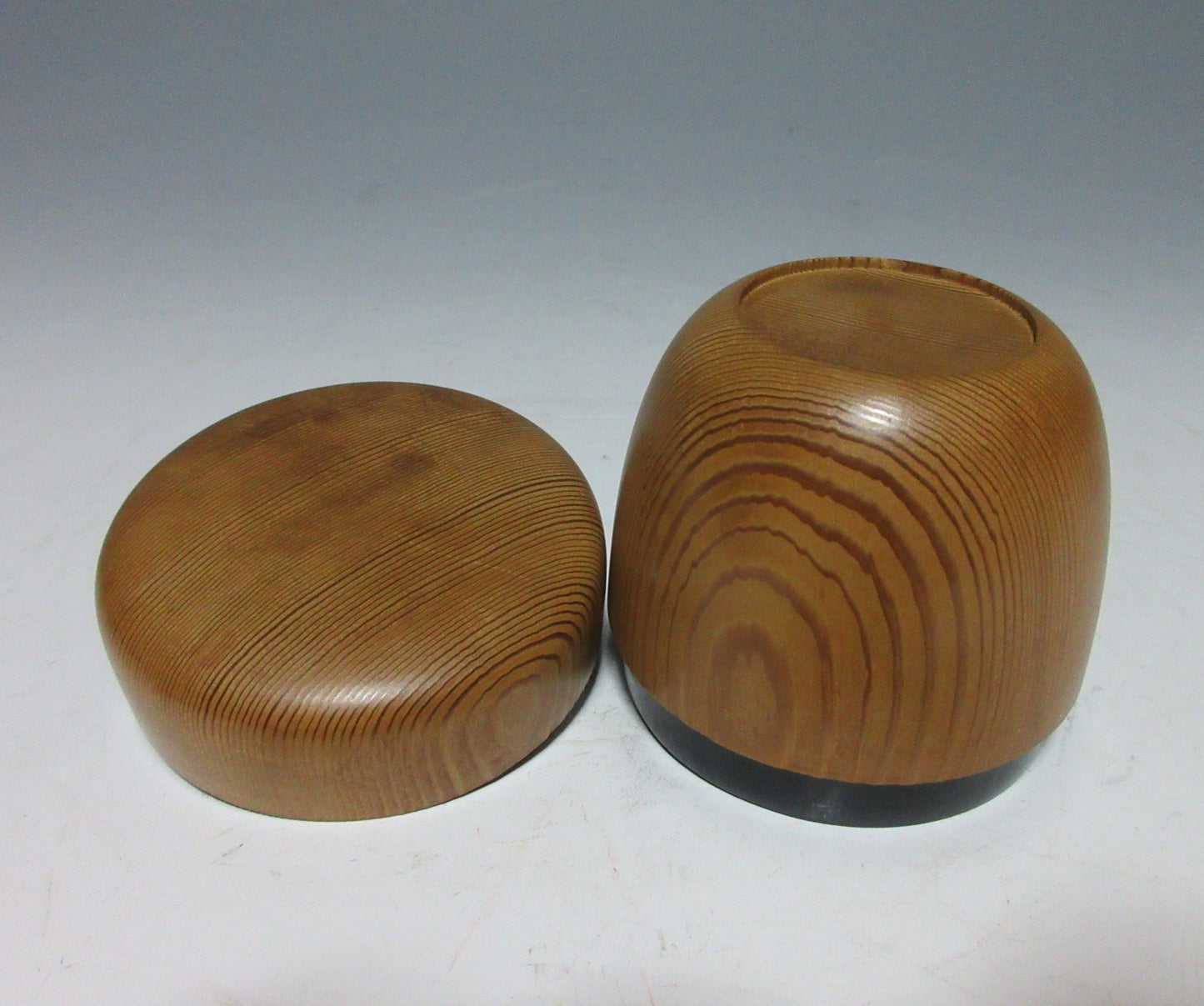 Wood Natsume with Hotani Komei Inscription