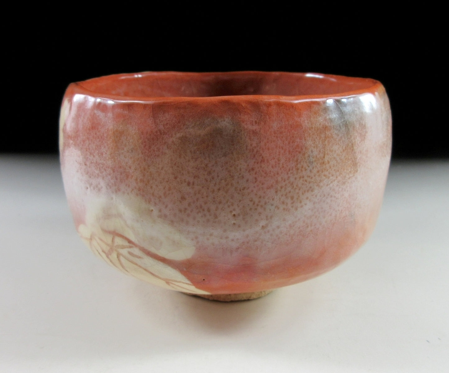 Sasaki Shoraku III Ivy Raku Chawan