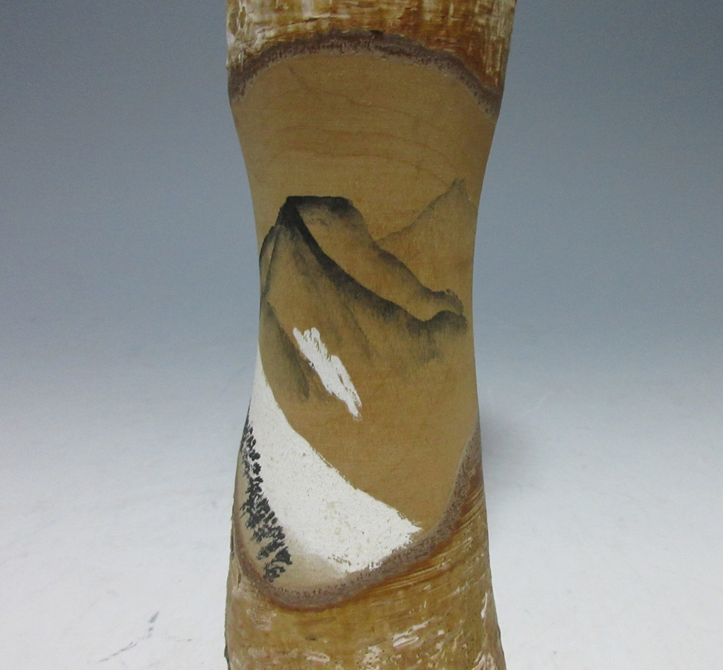 Vintage White Birch Kokeshi