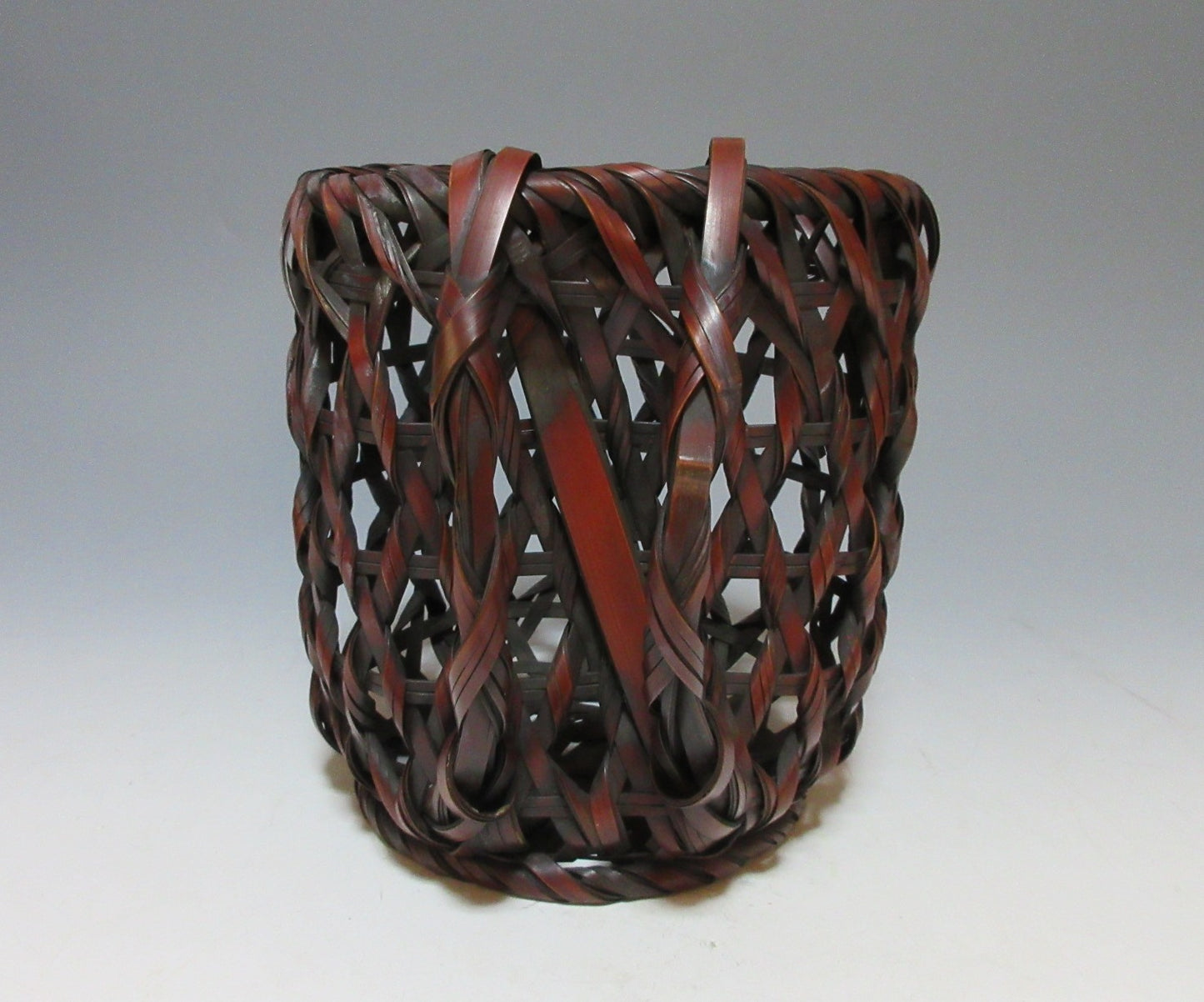 Maeno Koyo Lacquer Bamboo Basket