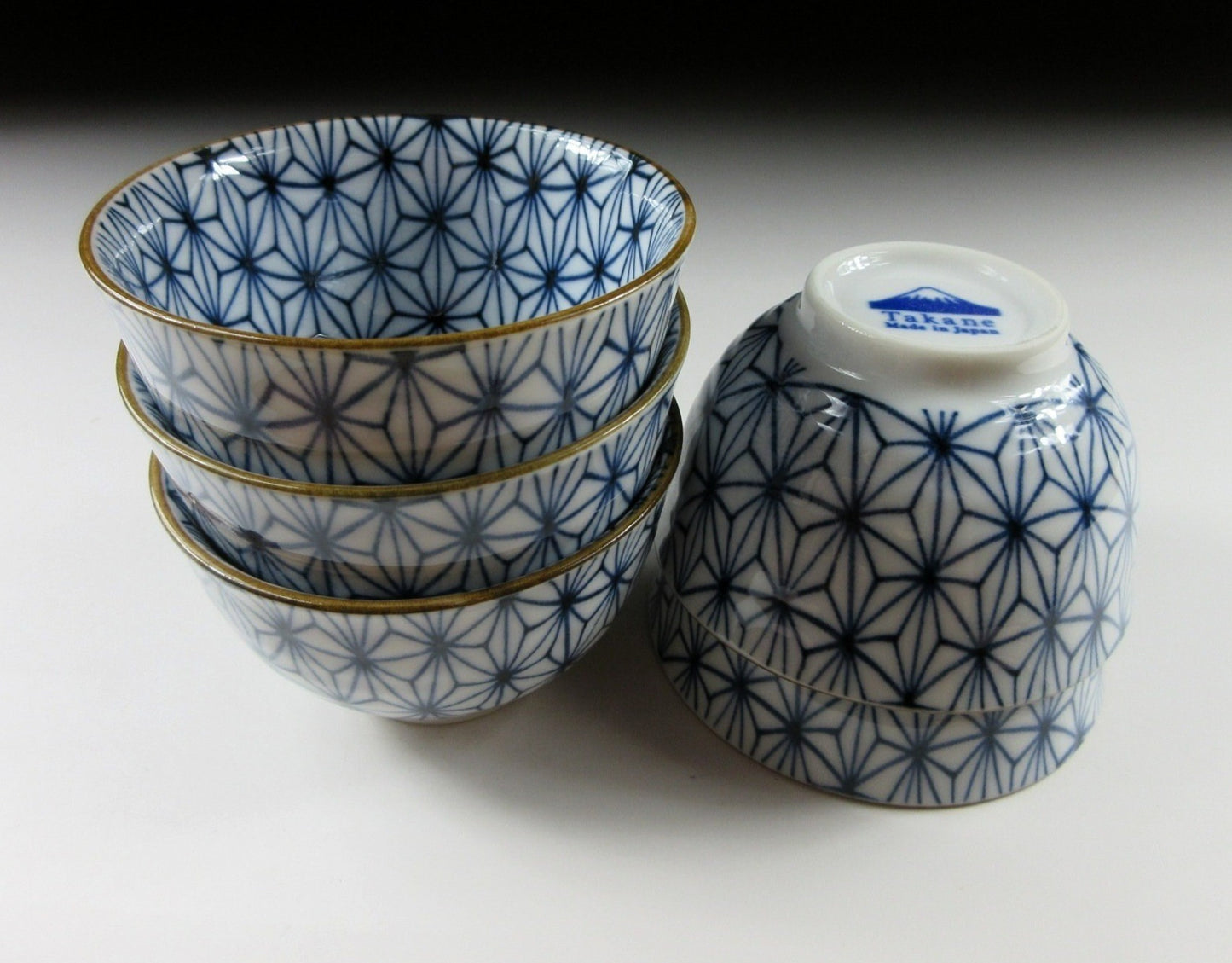 Asanoha Hemp Pattern Tea Cups