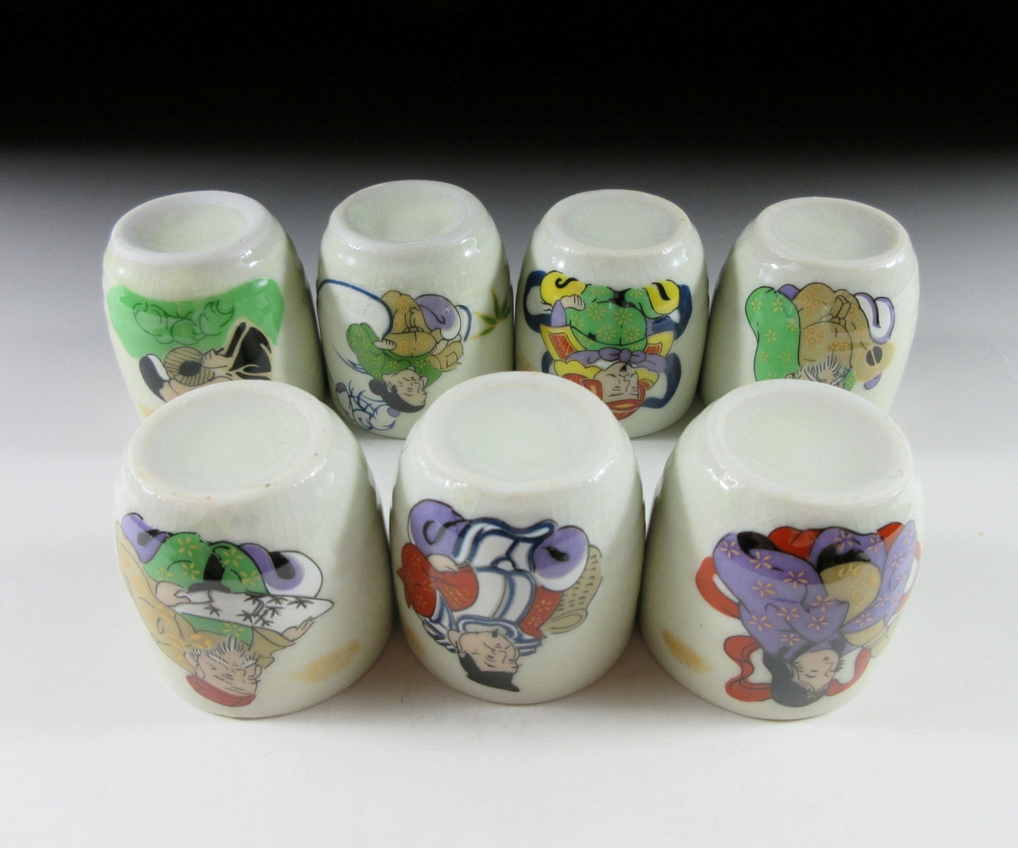 Shichifukujin Sake Cups
