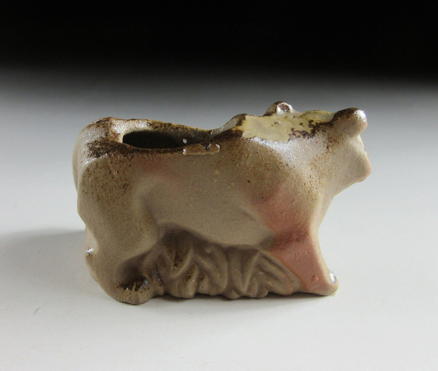 Bizen Tiger Toothpick Holder #2