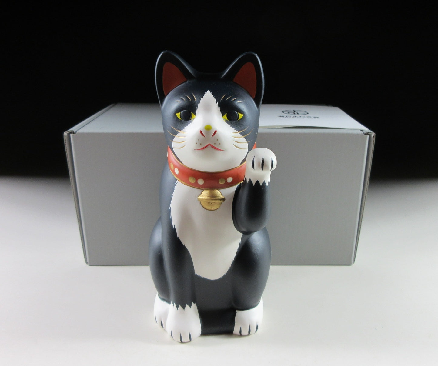 Dark Blue Chugai Toen Maneki Neko