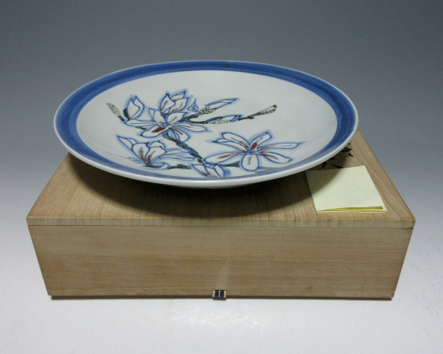 Morimoto Noboru Hakuji Porcelain Plate