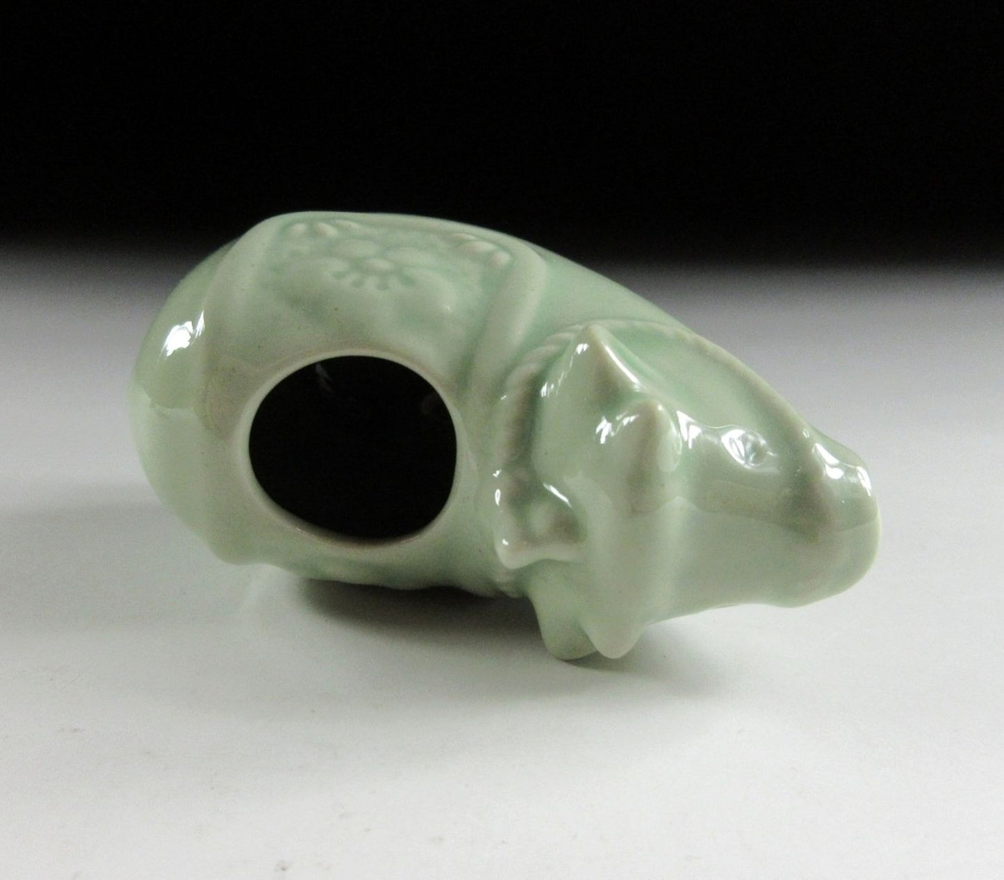 Celadon Year of the Ox Toothpick Holder