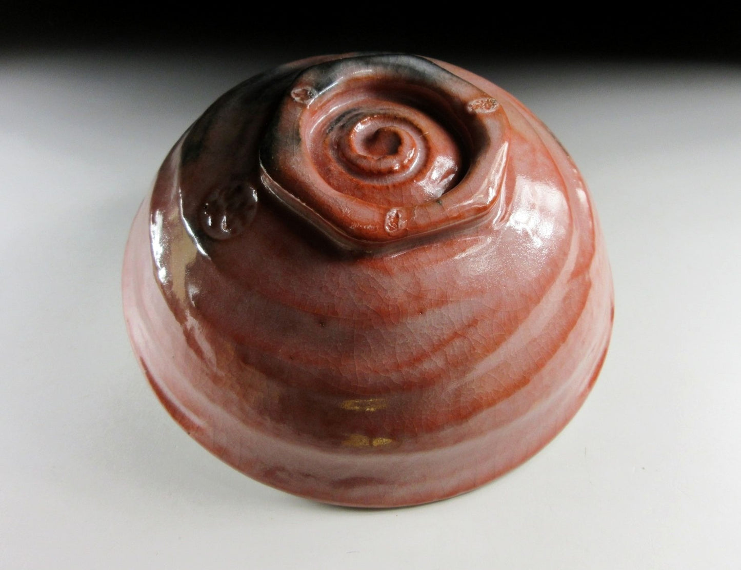 Sasaki Shoraku Aka-raku Shimadai Chawan