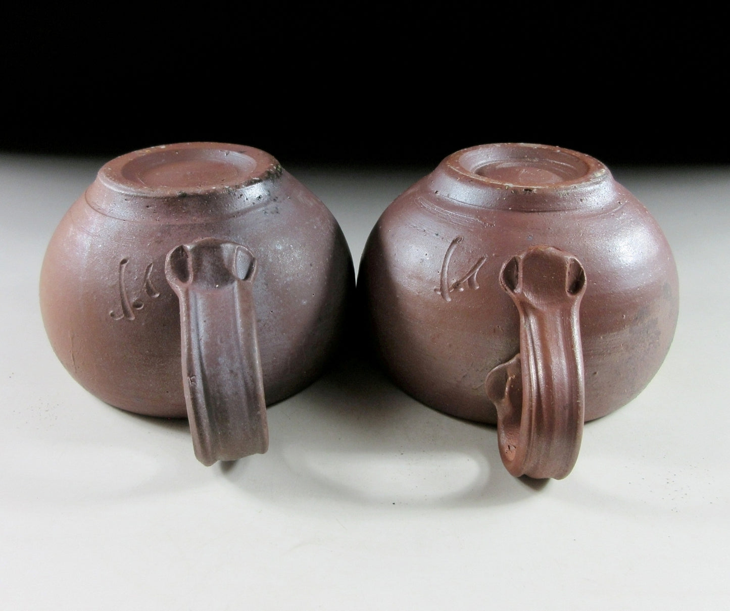 Takeuchi Yasuyuki Bizen Soup Mugs