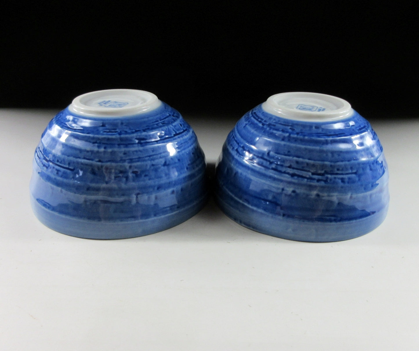 Pair of Seido Gama Flounder Bowls