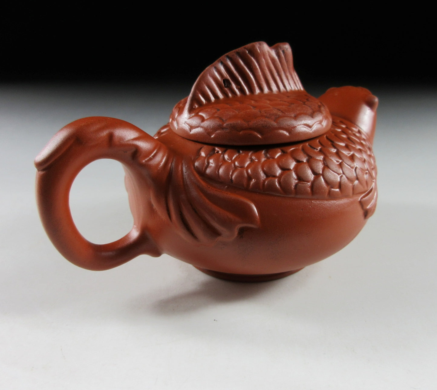 Very Small Yixing Style Fish Tea Pot
