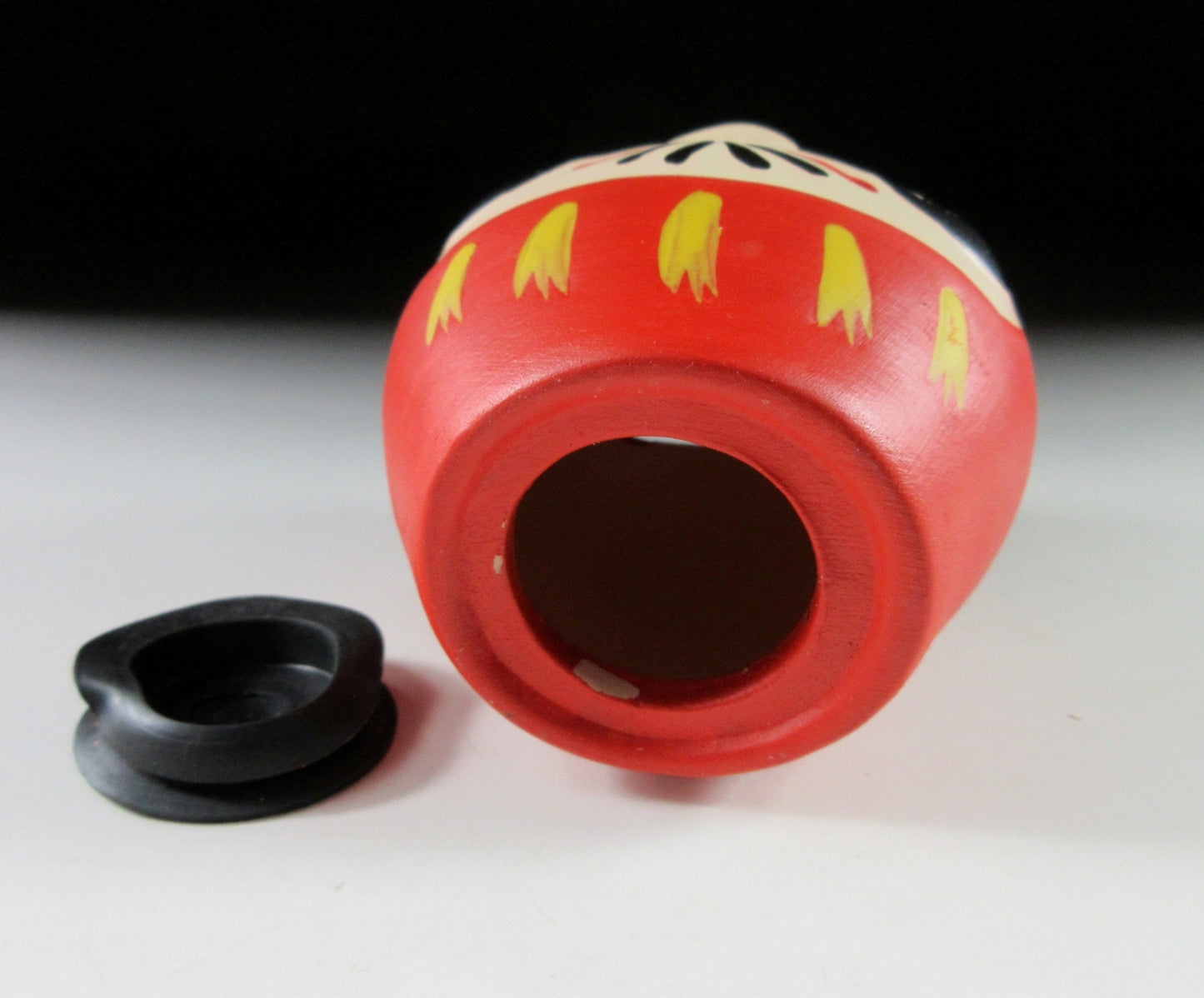 Small Red Daruma Moneybox