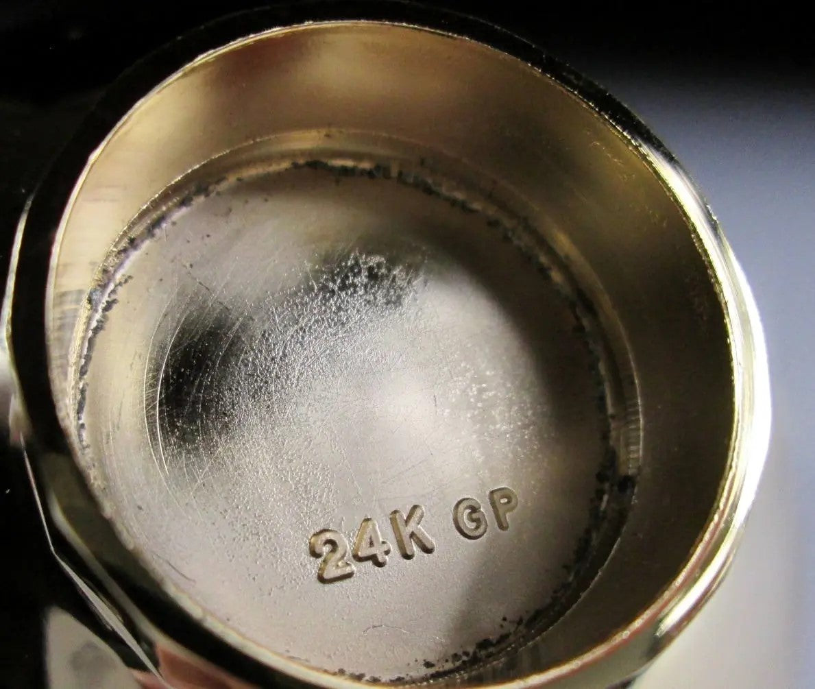 24KGP Gold Plated Sakazuki Sake Cup