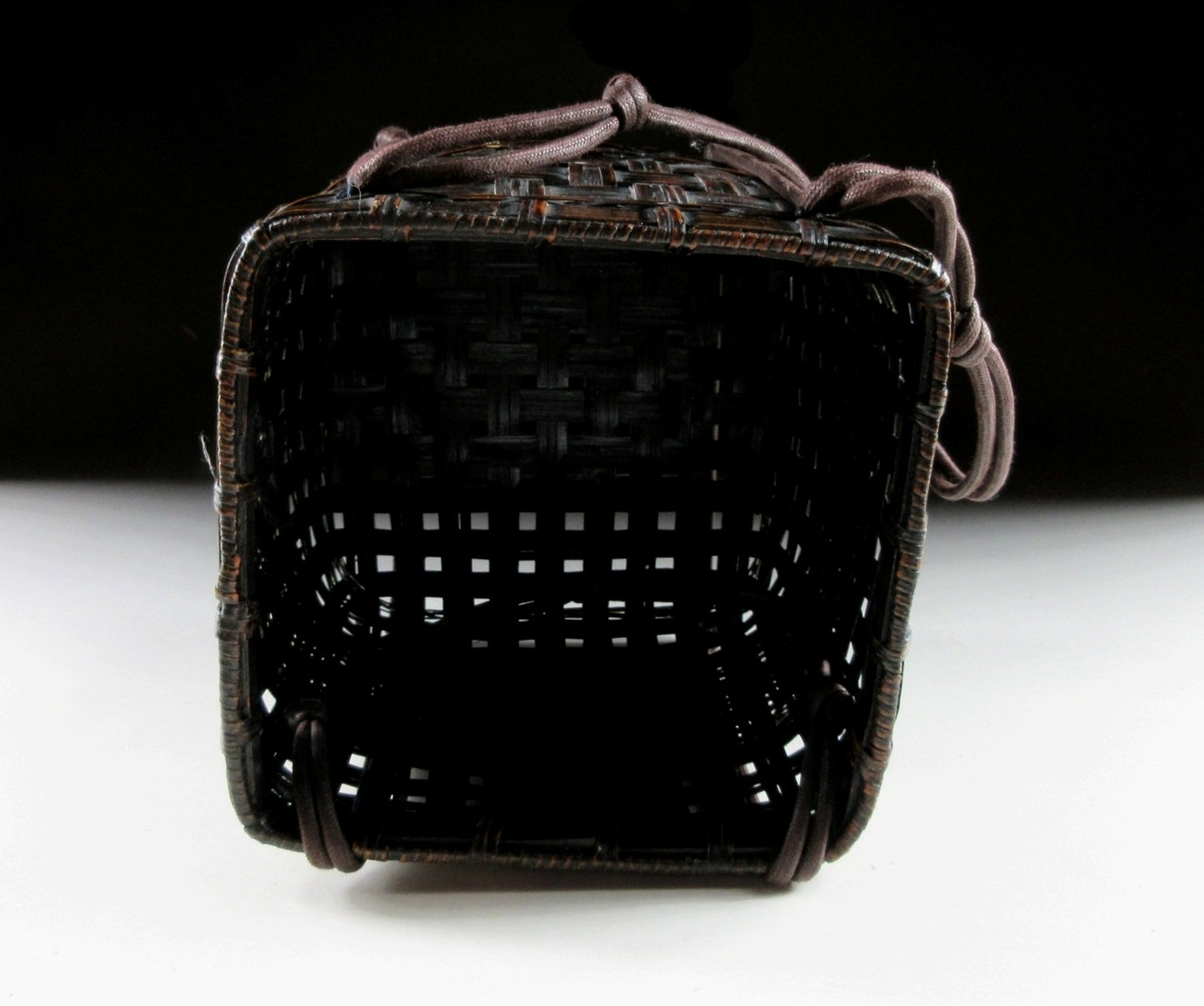 Vintage Bamboo Basket Accessory