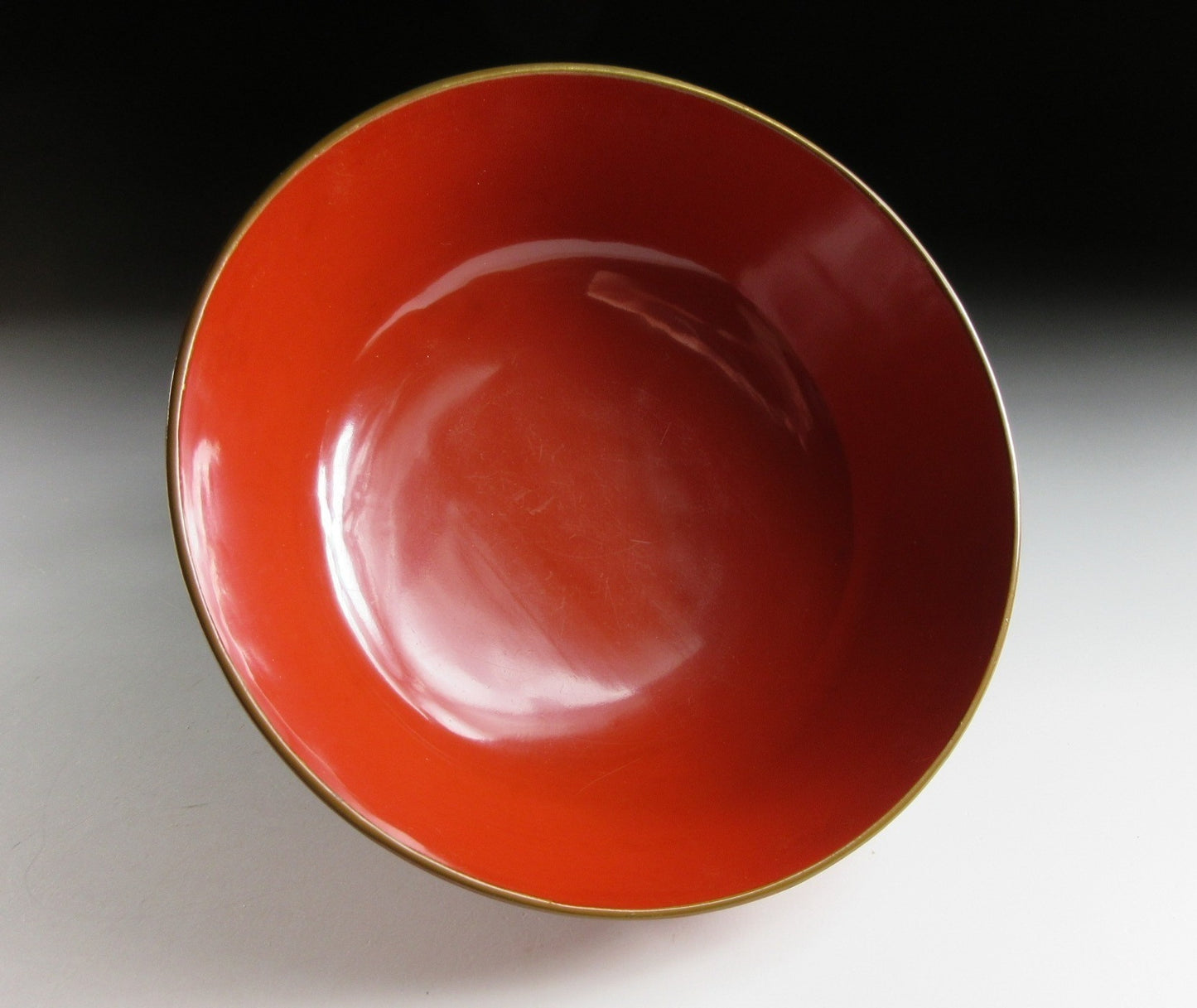 Lacquer Bowl with Peony Motif