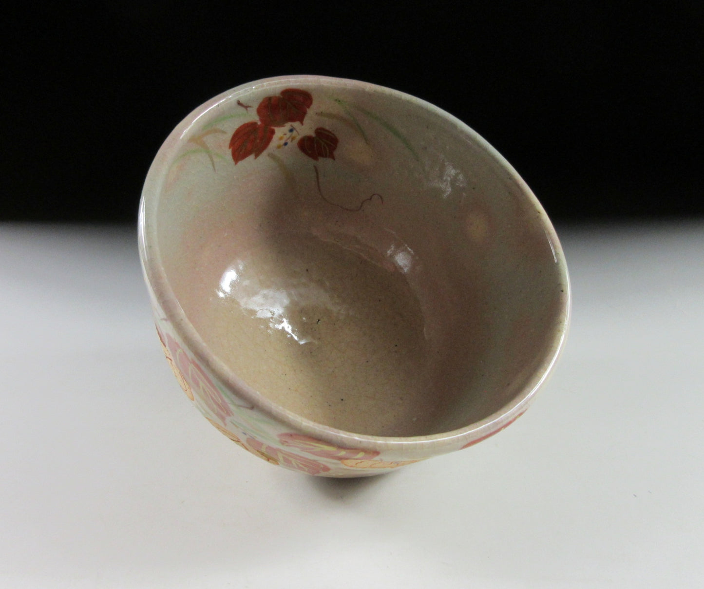 Yagi Kaiho Autumn Ivy Chawan