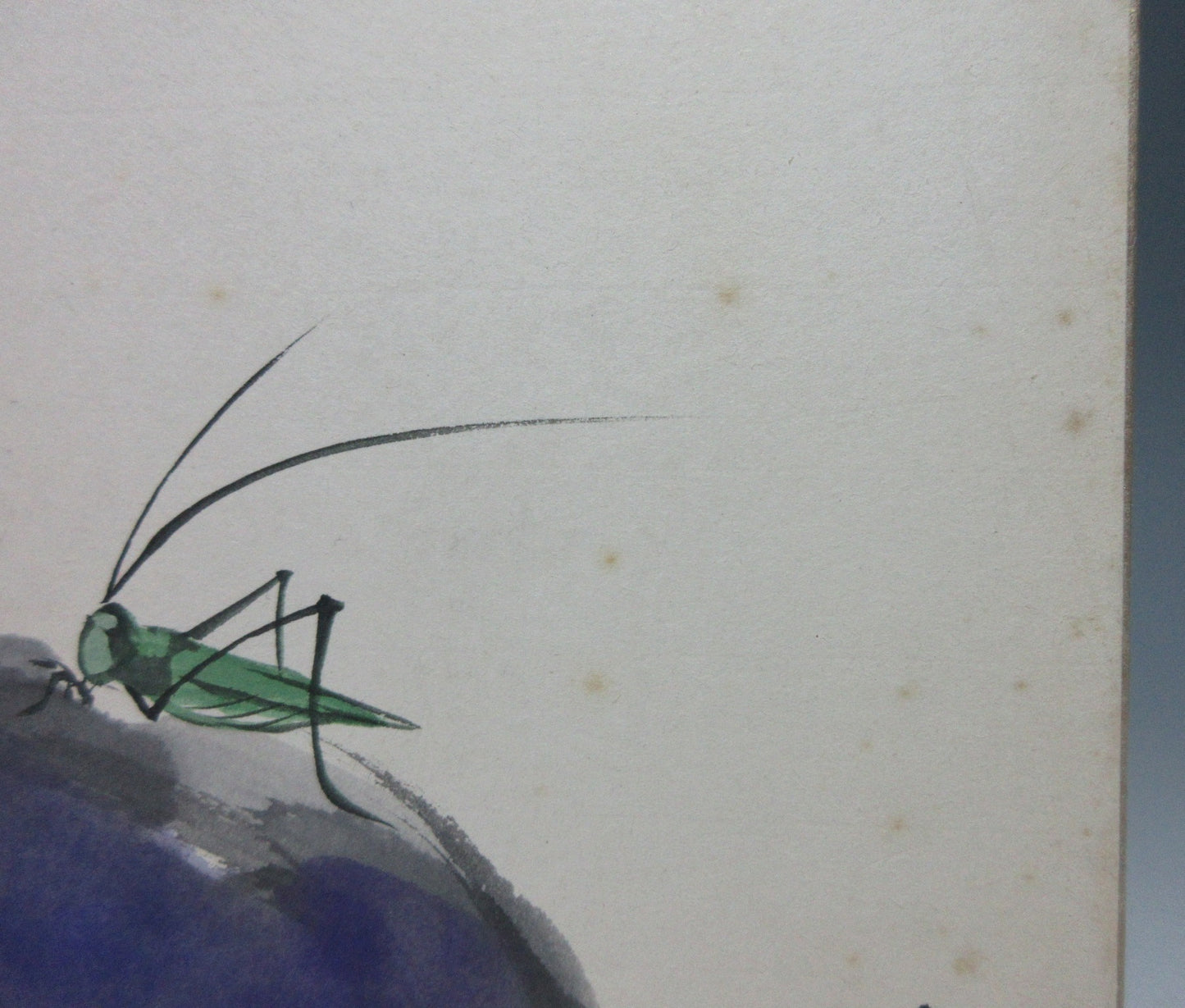Sumi-e Shikishi Ink Wash Painting