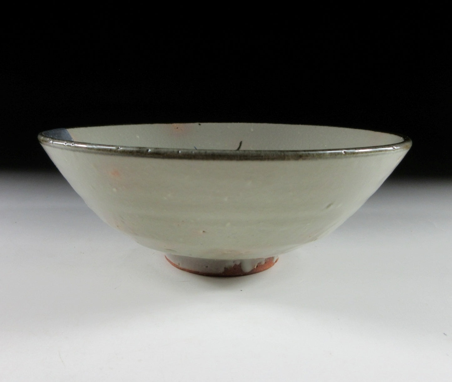 Okada Kazan Awata-ware Bellflower Chawan