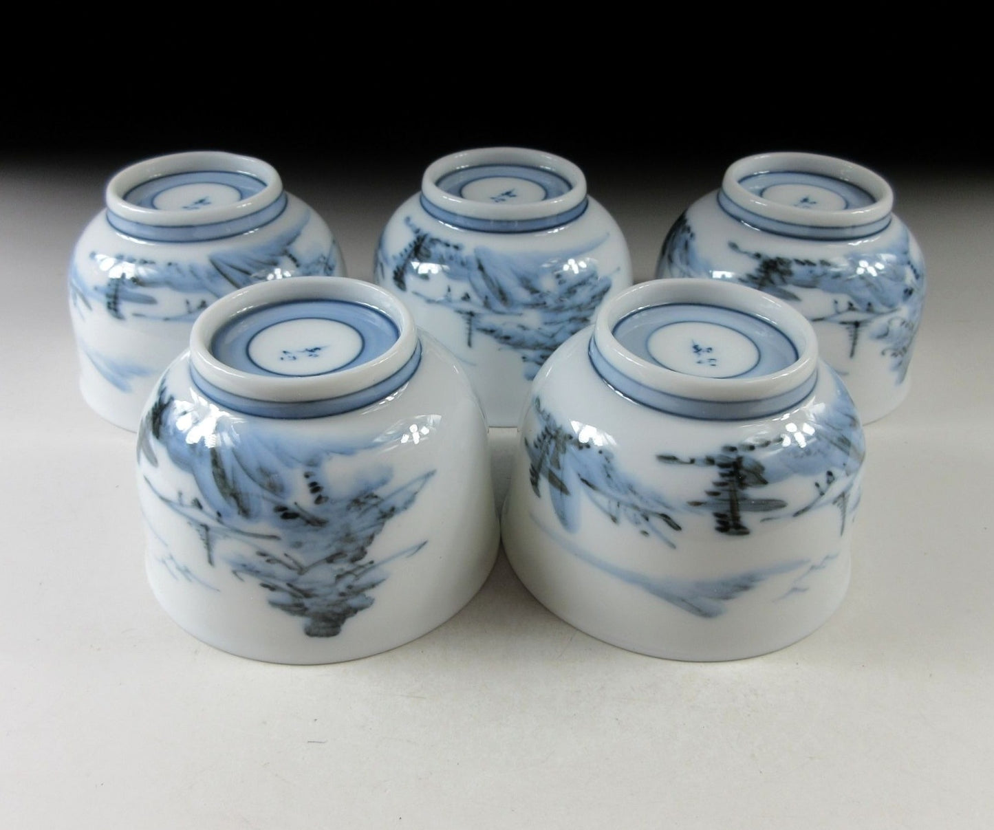 Nishimine Gama Porcelain Sencha Cups