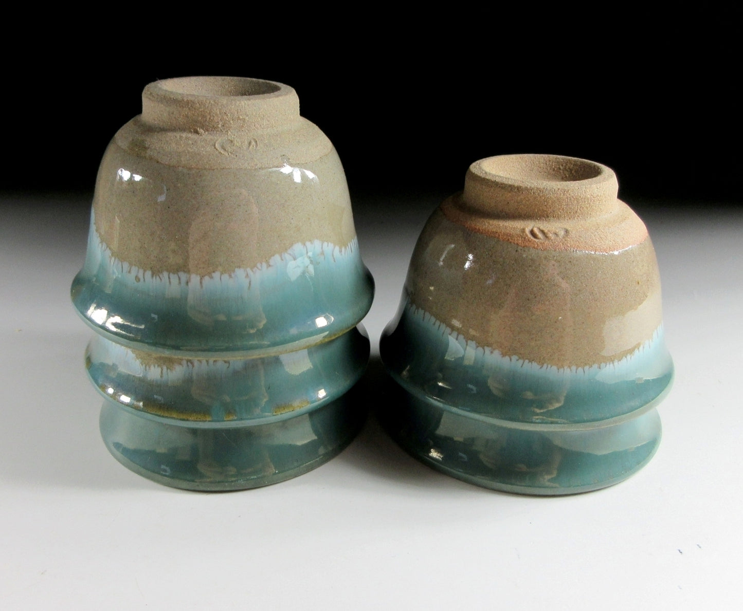 Hiari Gama Agano-ware Tea Cups