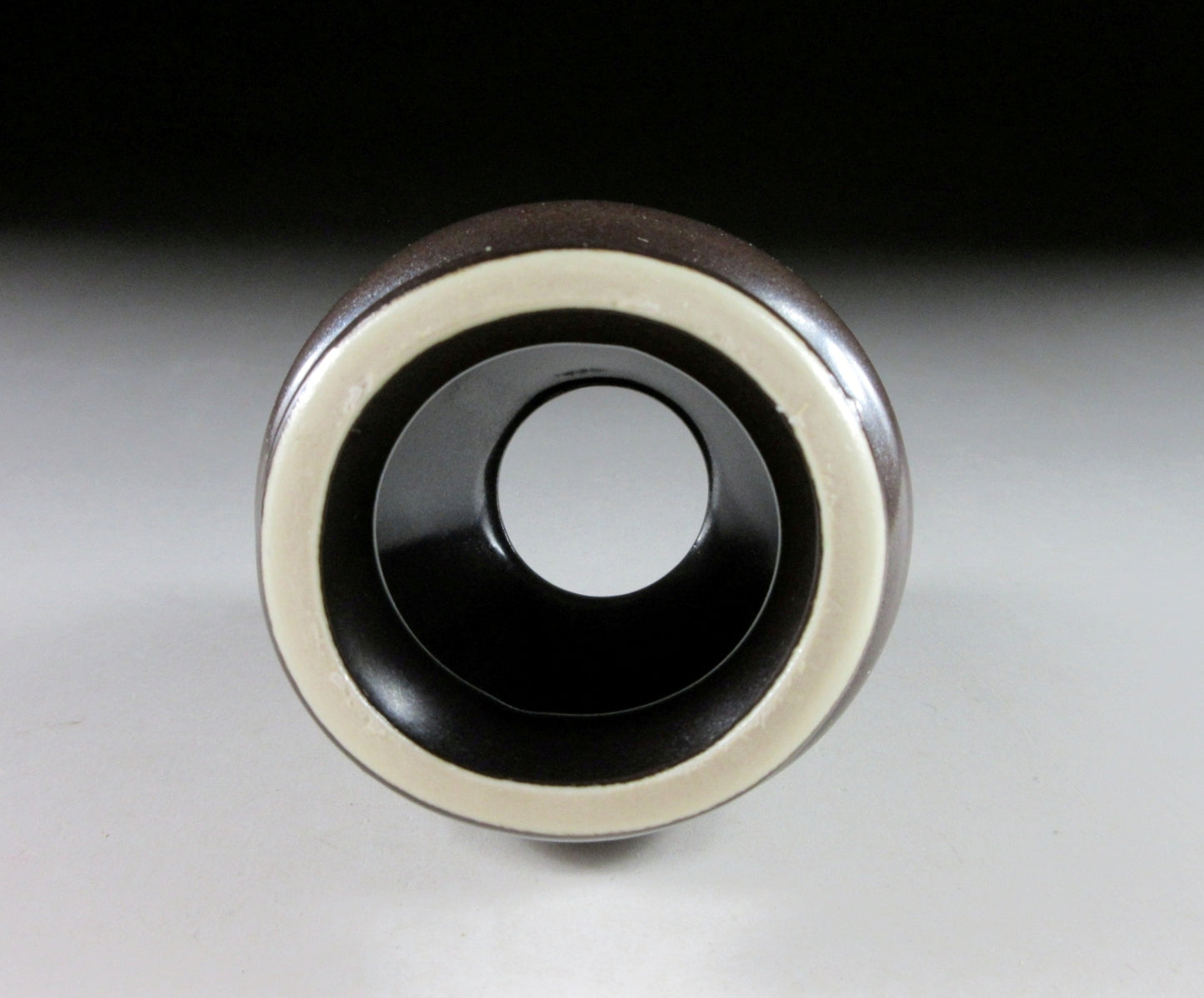 Iron Glaze Kusenaoshi and Shimitake Chashaku Set