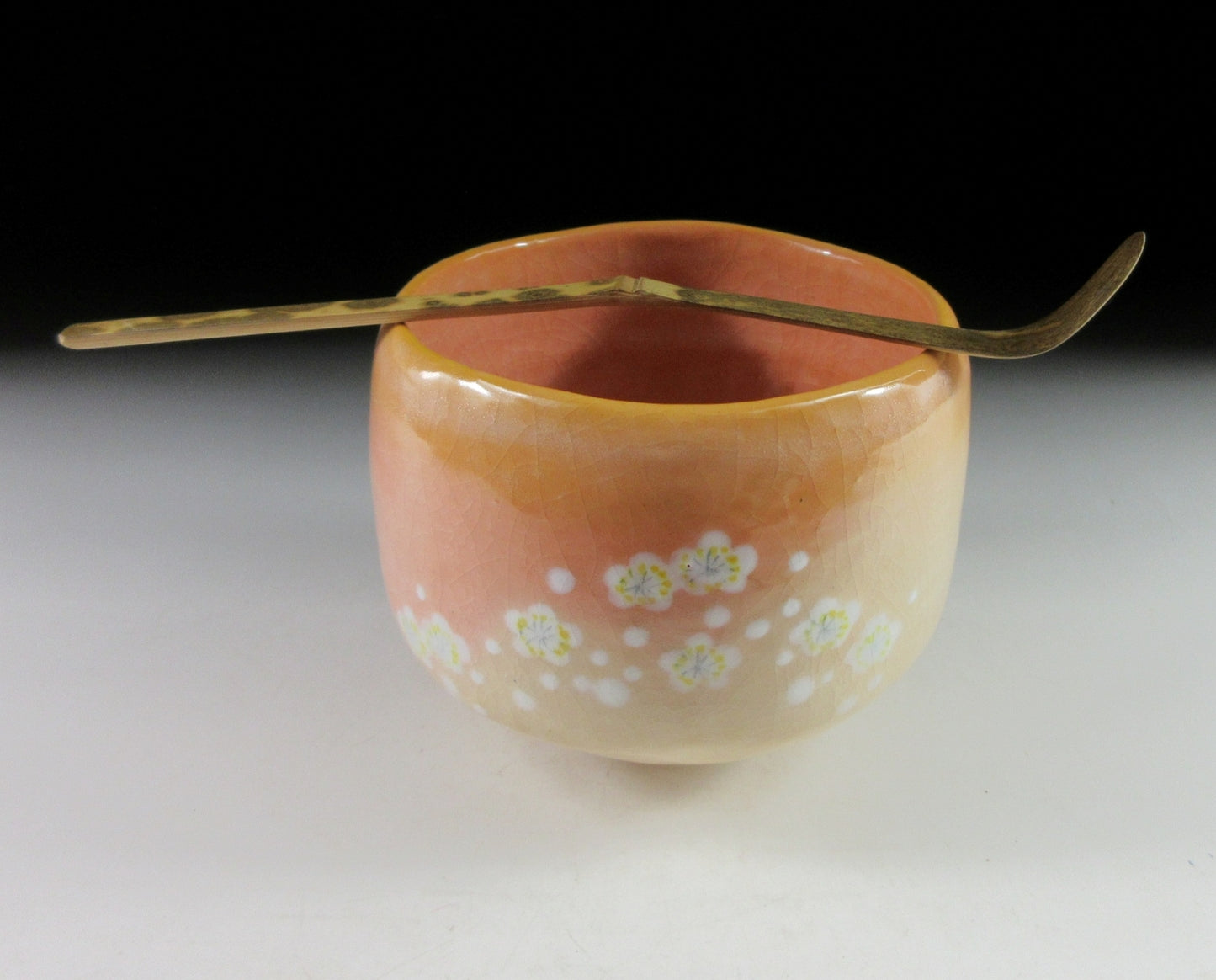 Sasaki Shoraku Ume Blossom Chawan