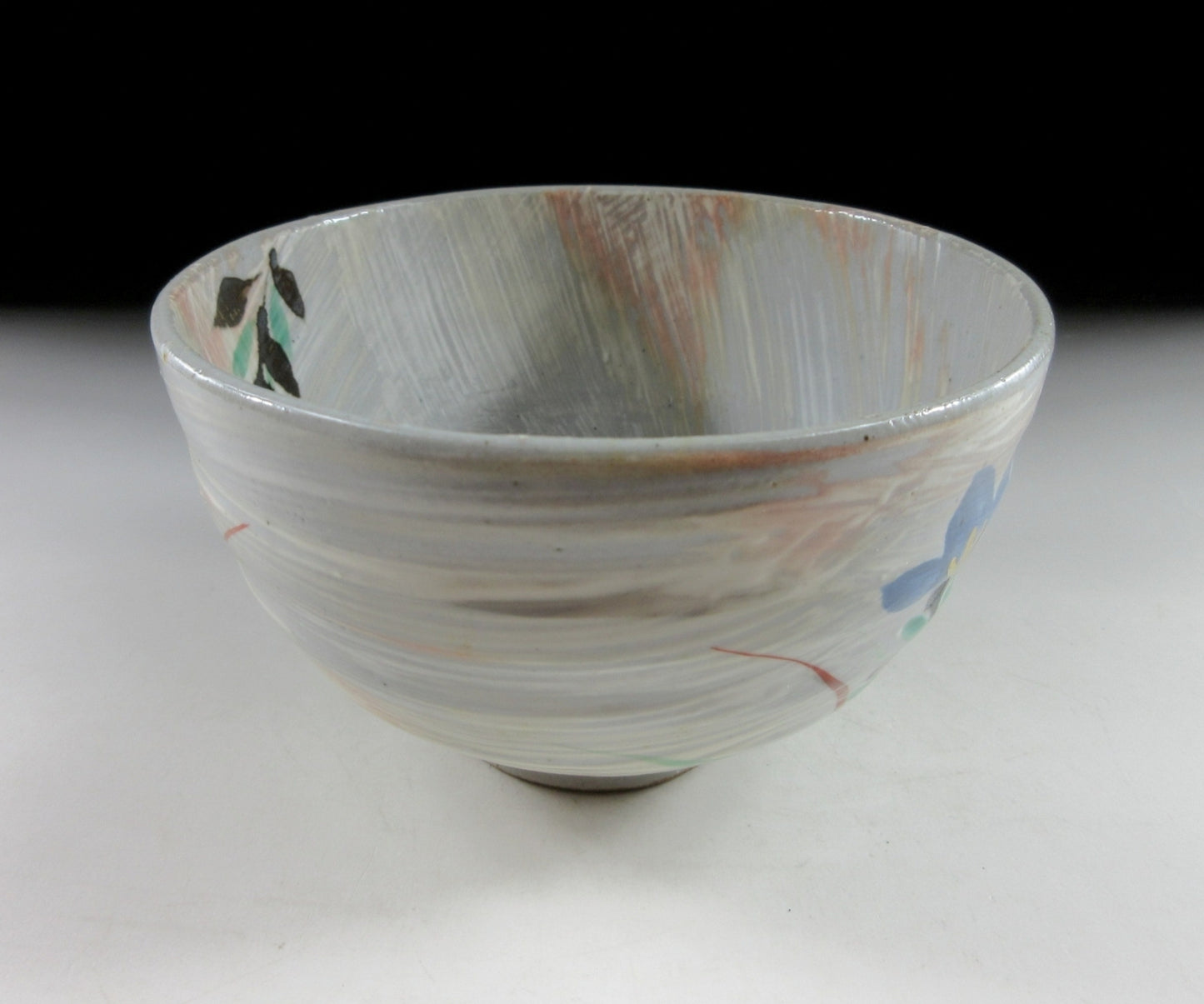 Kiyomizu-ware Bellflower Chawan