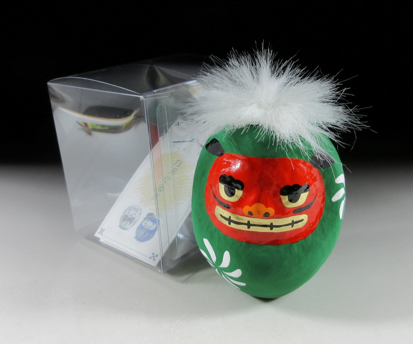 Papier-mâché Shishimai Daruma #2