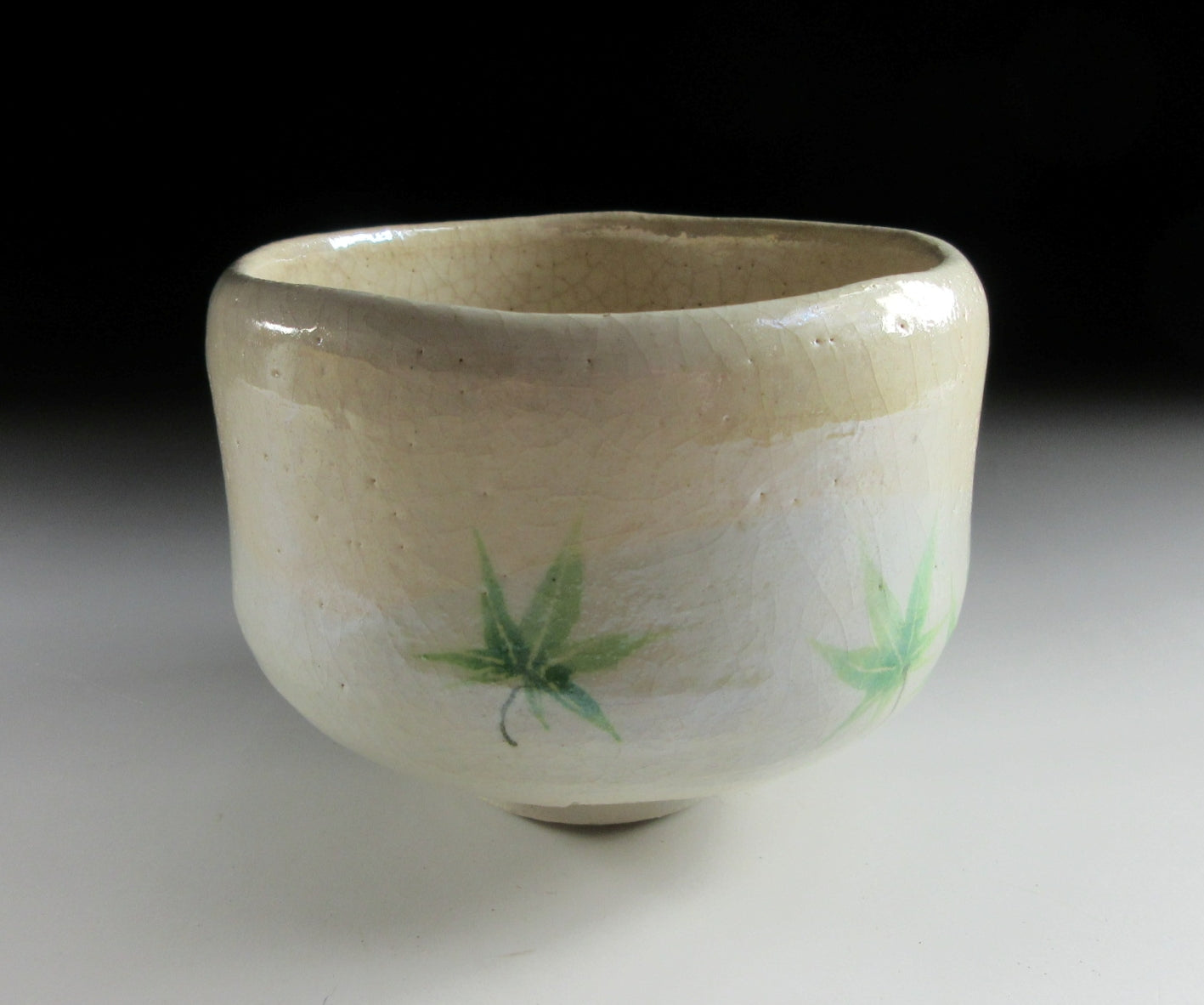 Yoshimura Rakunyu III Kaede Raku Chawan