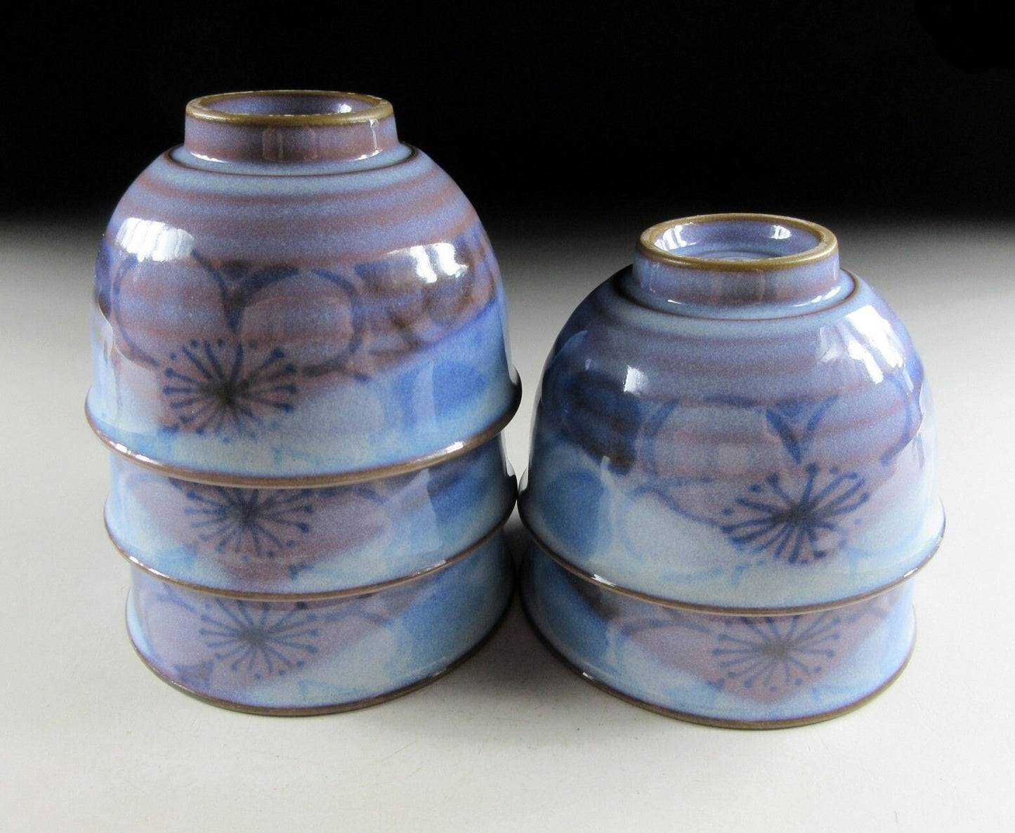 Hagi-ware Ume Sencha Teacups
