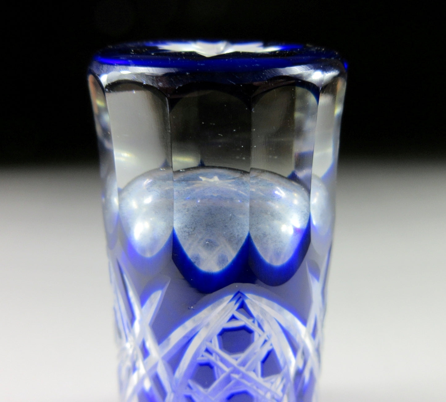 Small Vintage Kiriko Glass