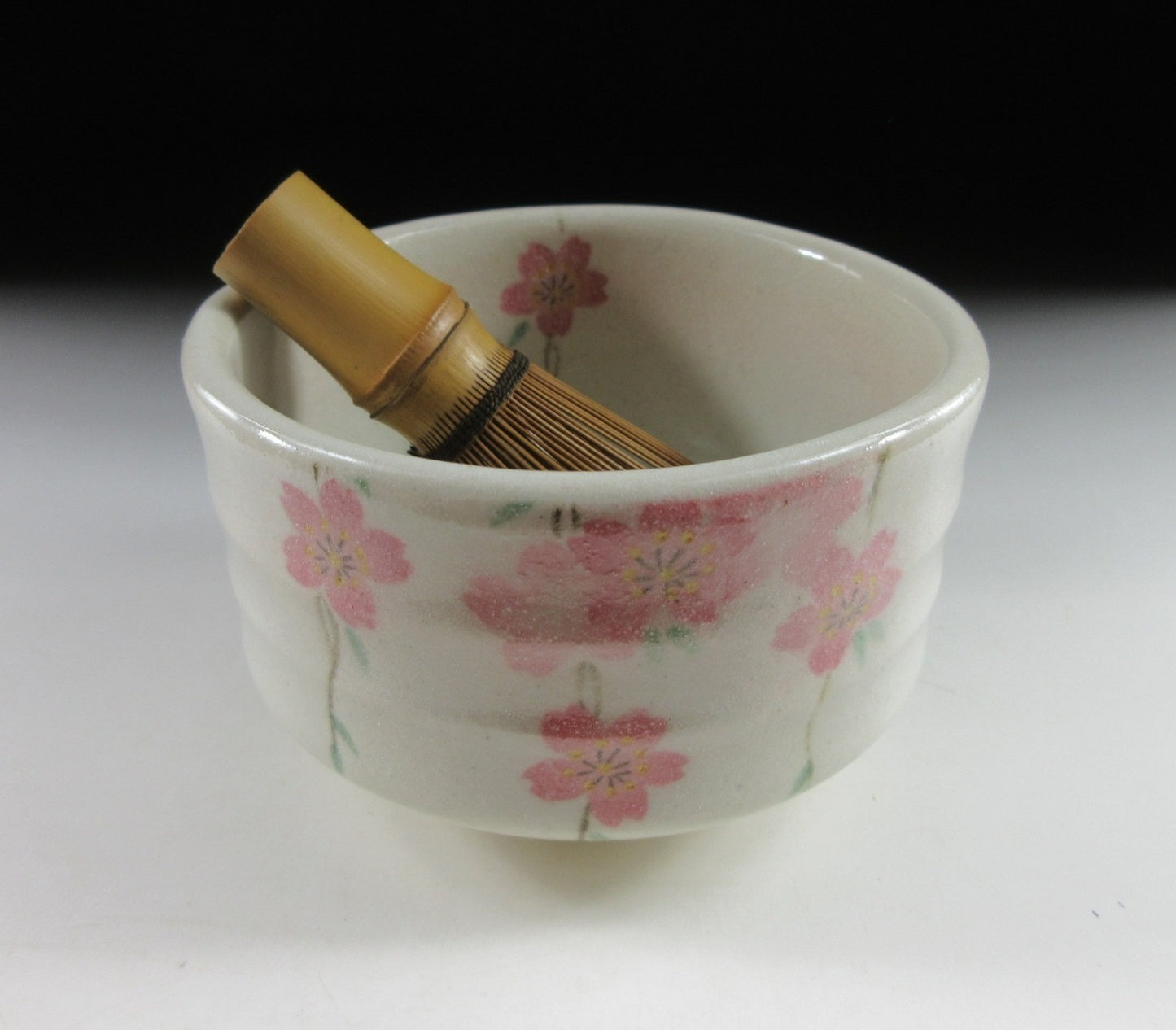 Kato Shozan Sakura Matcha Chawan