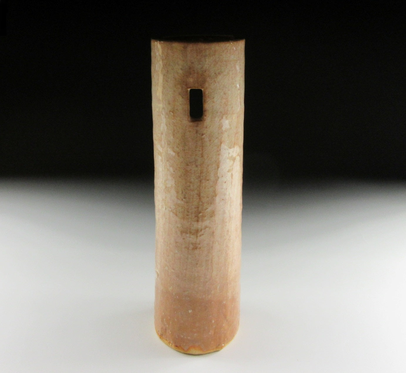 RESERVED - Hamanaka Gesson Hagi-ware Hanging Vase