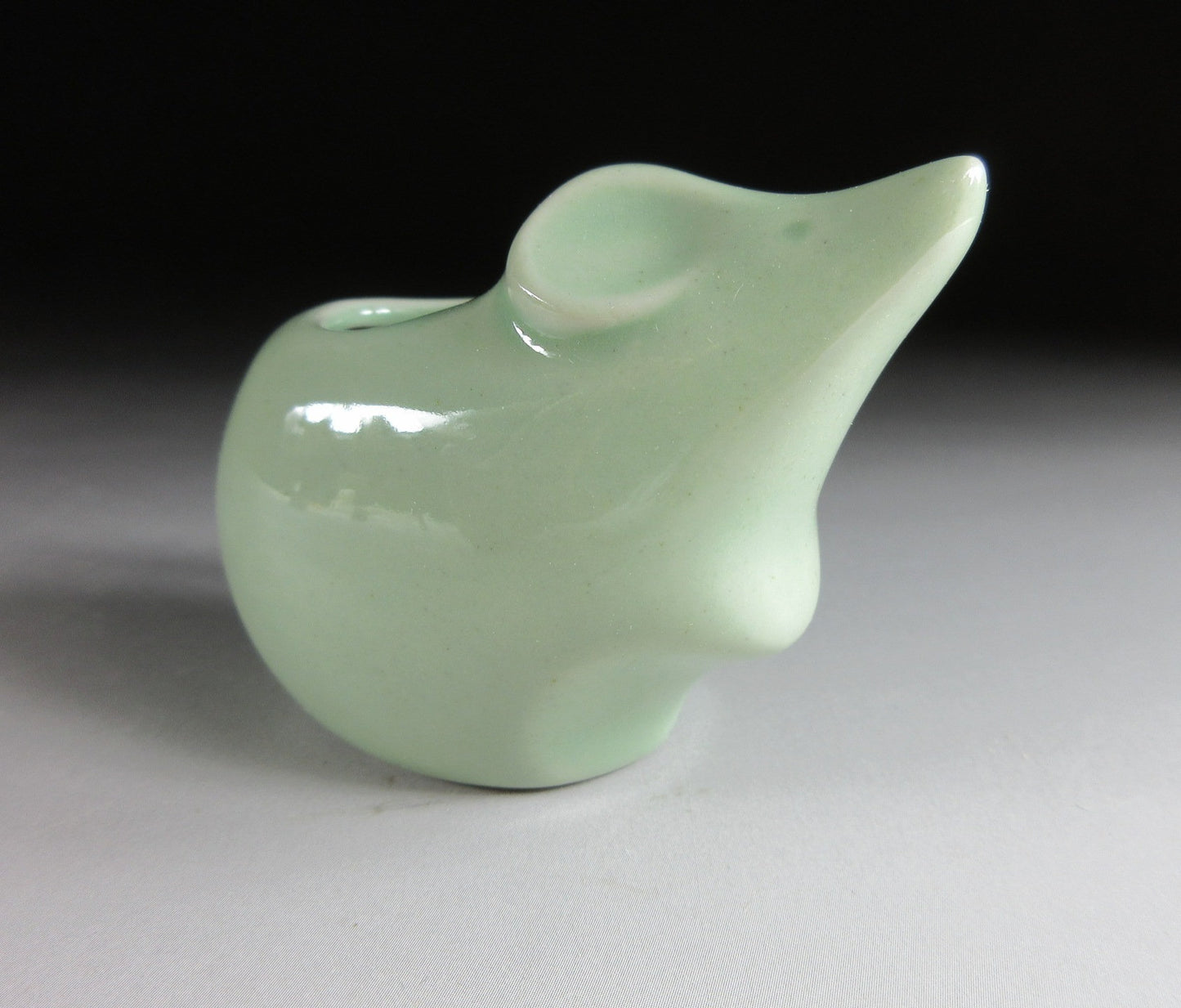 Celadon Glaze Year of the Rat Toothpick Holder