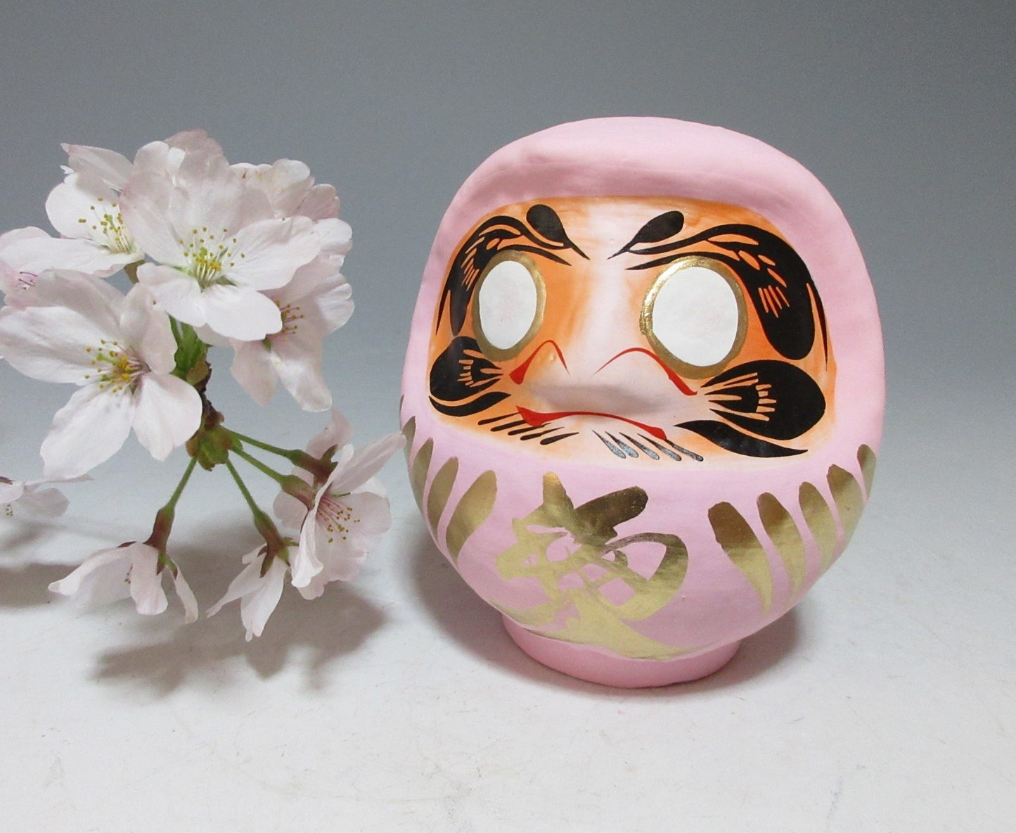 Light Pink Takasaki Shorinzan Fuku-Daruma